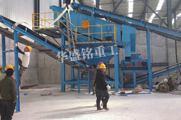 銑刨料破碎篩分設(shè)備陜西安裝現(xiàn)場